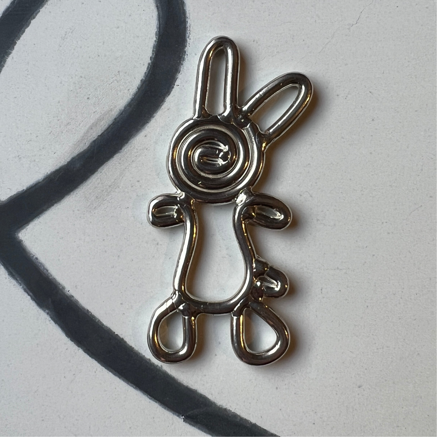 Anhänger Hase groß